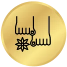 Pedicure services icon